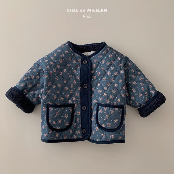 CIEL DE MAMAN - Korean Children Fashion - #Kfashion4kids - Flower Warm Jumper - 2