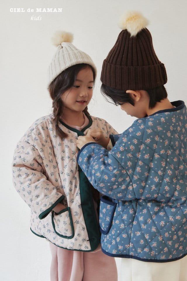 CIEL DE MAMAN - Korean Children Fashion - #Kfashion4kids - Flower Warm Jumper - 9