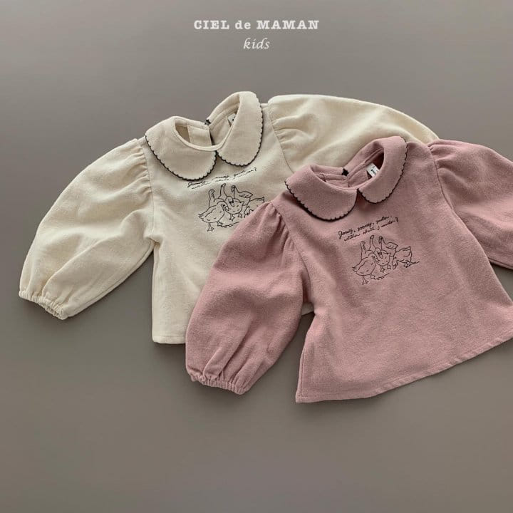 CIEL DE MAMAN - Korean Children Fashion - #Kfashion4kids - Duck Blouse - 6