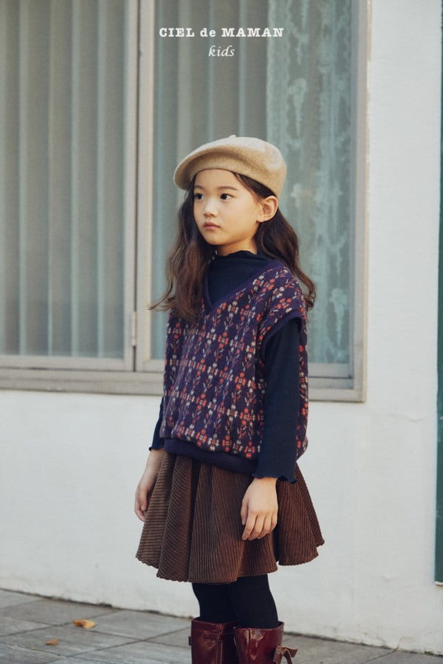 CIEL DE MAMAN - Korean Children Fashion - #Kfashion4kids - Coach Skirt - 10