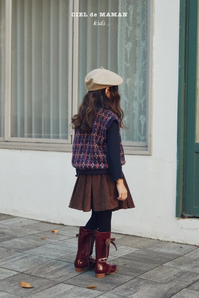CIEL DE MAMAN - Korean Children Fashion - #Kfashion4kids - Coach Skirt - 6
