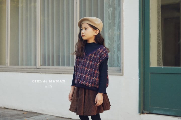 CIEL DE MAMAN - Korean Children Fashion - #Kfashion4kids - Coach Skirt - 8