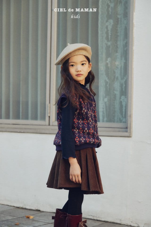 CIEL DE MAMAN - Korean Children Fashion - #Kfashion4kids - Coach Skirt - 9