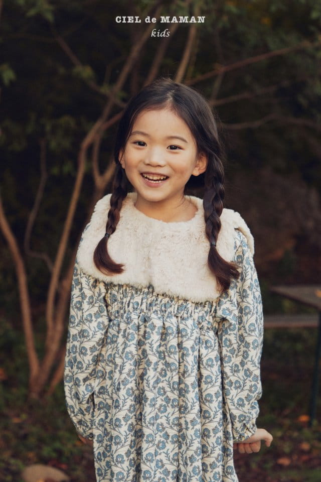 CIEL DE MAMAN - Korean Children Fashion - #Kfashion4kids - Heidi Smocked One-piece - 10