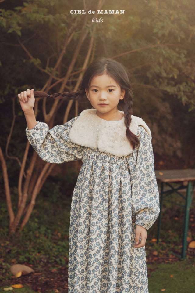 CIEL DE MAMAN - Korean Children Fashion - #Kfashion4kids - Heidi Smocked One-piece - 3