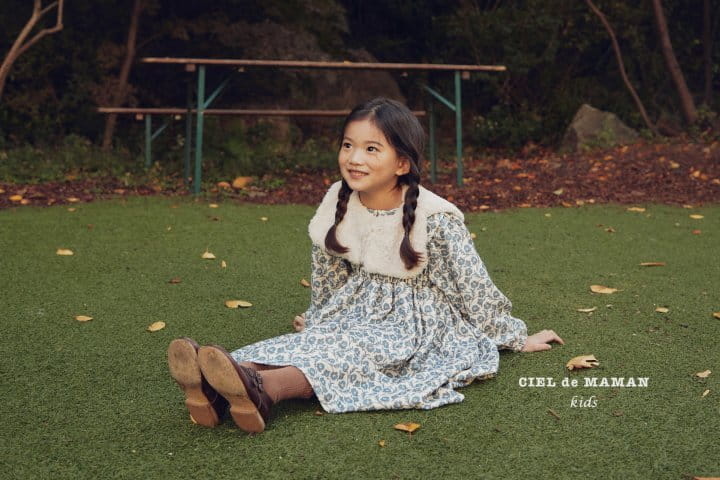 CIEL DE MAMAN - Korean Children Fashion - #Kfashion4kids - Heidi Smocked One-piece - 5