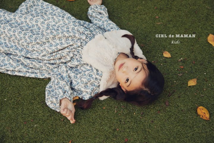 CIEL DE MAMAN - Korean Children Fashion - #Kfashion4kids - Heidi Smocked One-piece - 8