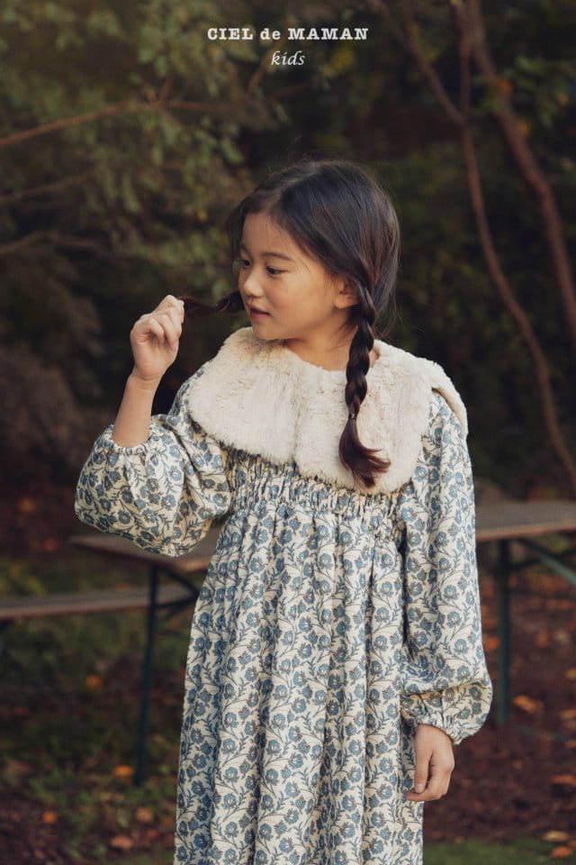 CIEL DE MAMAN - Korean Children Fashion - #Kfashion4kids - Heidi Smocked One-piece - 9
