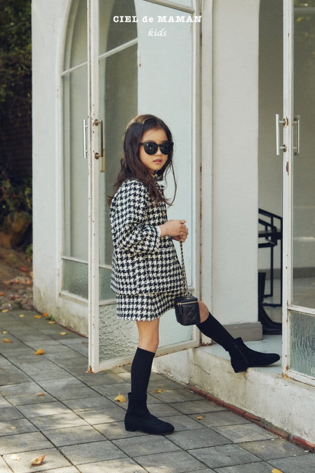 CIEL DE MAMAN - Korean Children Fashion - #Kfashion4kids - Coco Twid Top Bottom Set - 10
