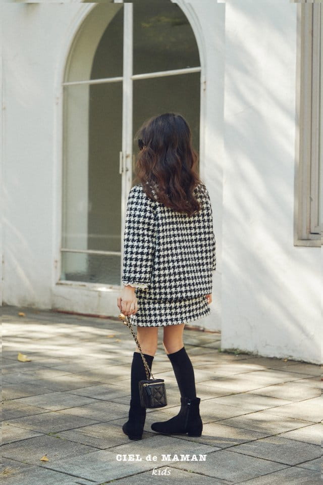 CIEL DE MAMAN - Korean Children Fashion - #Kfashion4kids - Coco Twid Top Bottom Set - 9
