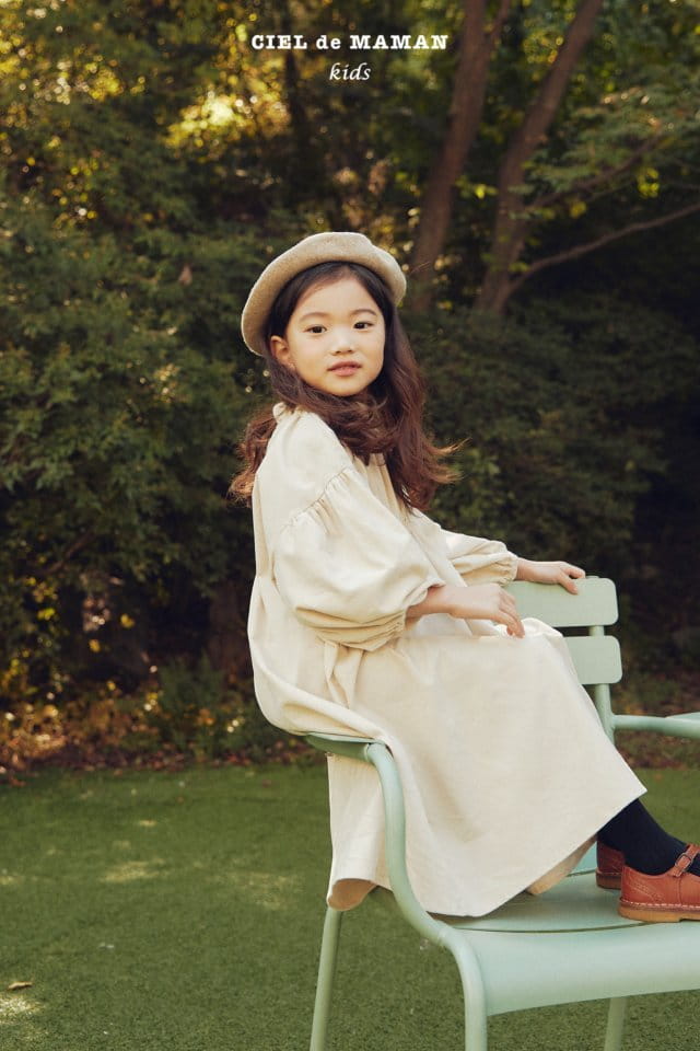 CIEL DE MAMAN - Korean Children Fashion - #Kfashion4kids - Winter Frill One-piece - 2
