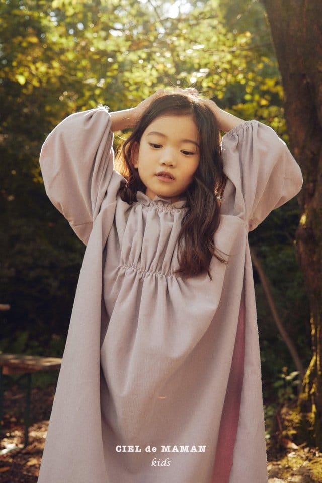 CIEL DE MAMAN - Korean Children Fashion - #Kfashion4kids - Winter Frill One-piece - 3
