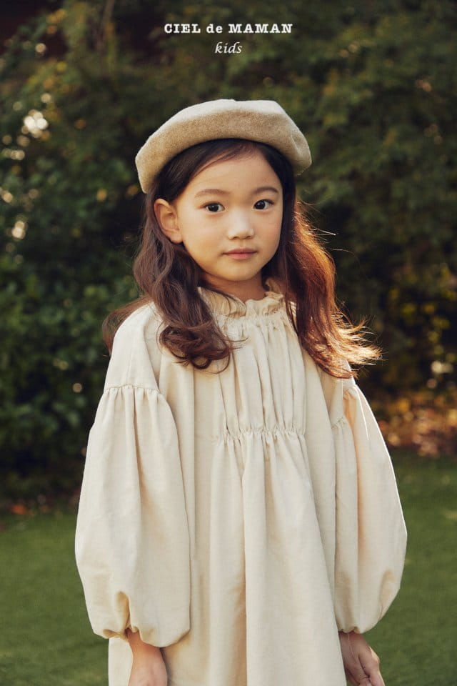 CIEL DE MAMAN - Korean Children Fashion - #Kfashion4kids - Winter Frill One-piece - 4