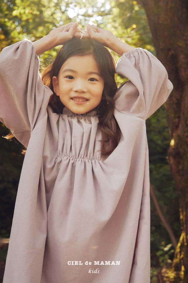 CIEL DE MAMAN - Korean Children Fashion - #Kfashion4kids - Winter Frill One-piece - 6