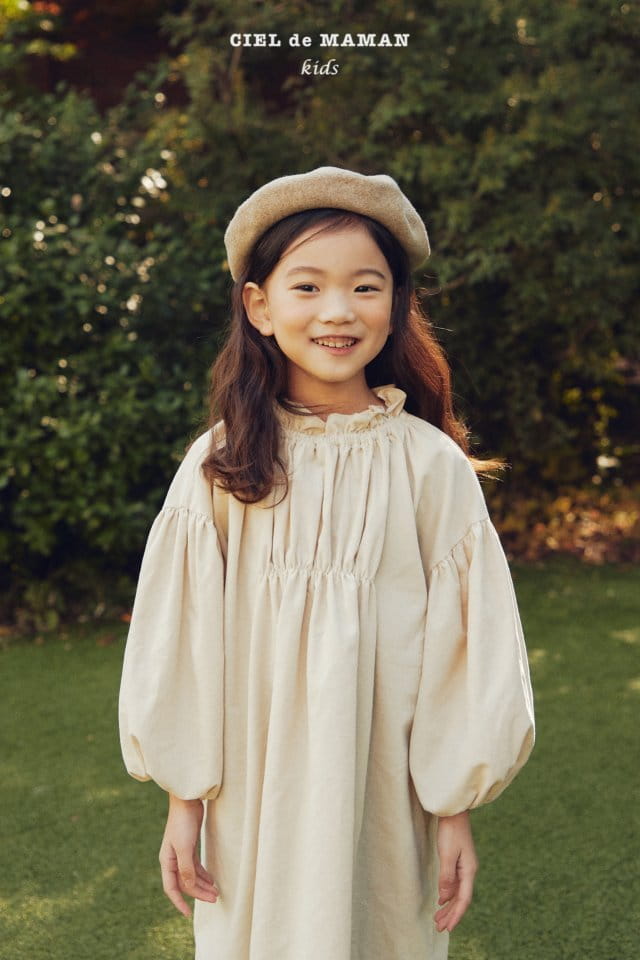 CIEL DE MAMAN - Korean Children Fashion - #Kfashion4kids - Winter Frill One-piece - 9