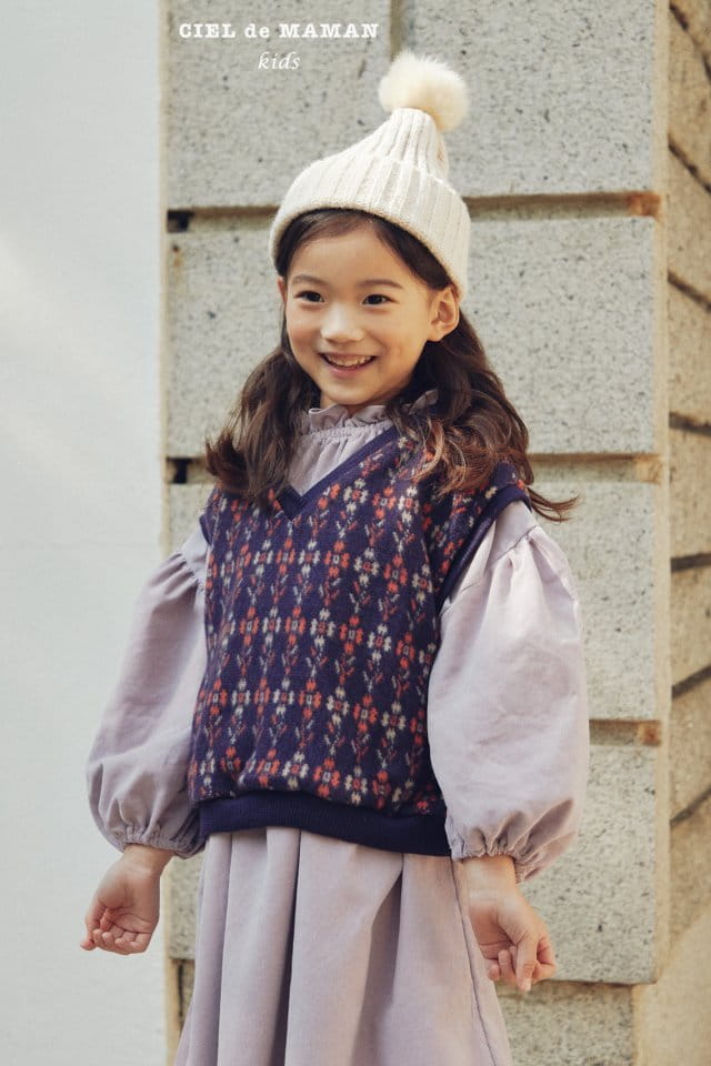 CIEL DE MAMAN - Korean Children Fashion - #Kfashion4kids - High Teen Vest - 6