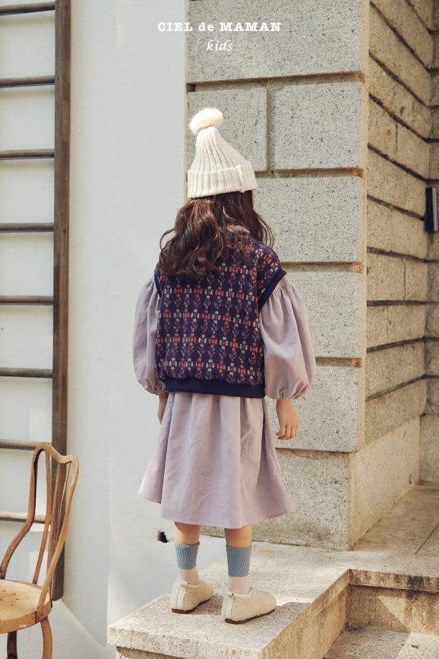 CIEL DE MAMAN - Korean Children Fashion - #Kfashion4kids - High Teen Vest - 7