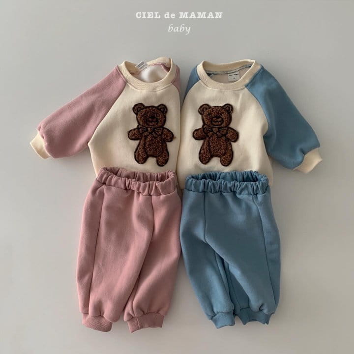 CIEL DE MAMAN - Korean Children Fashion - #Kfashion4kids - Bbogle Top Bottom Set