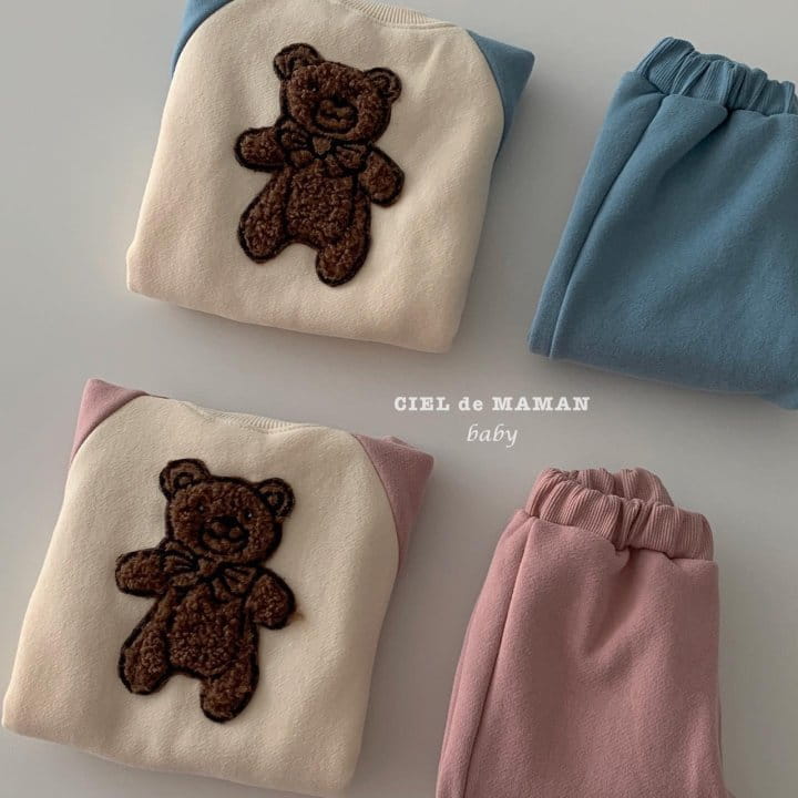 CIEL DE MAMAN - Korean Children Fashion - #Kfashion4kids - Bbogle Top Bottom Set - 2