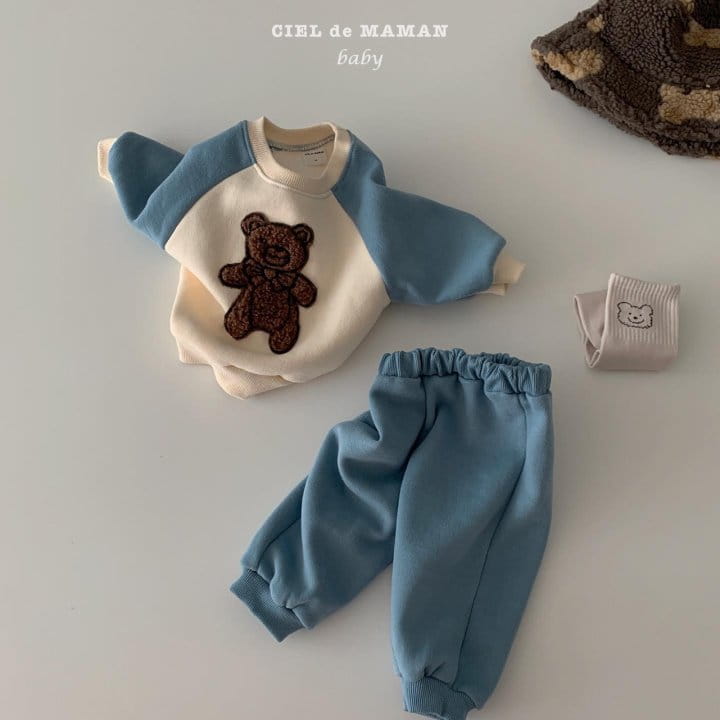CIEL DE MAMAN - Korean Children Fashion - #Kfashion4kids - Bbogle Top Bottom Set - 4
