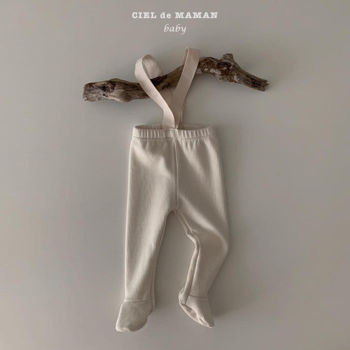 CIEL DE MAMAN - Korean Children Fashion - #Kfashion4kids - Dungarees Foot Leggings - 2