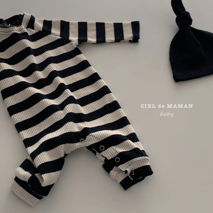 CIEL DE MAMAN - Korean Children Fashion - #Kfashion4kids - Bbabbiyoung All In One Bodysuit with Hat - 10