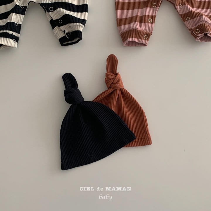 CIEL DE MAMAN - Korean Children Fashion - #Kfashion4kids - Bbabbiyoung All In One Bodysuit with Hat - 4