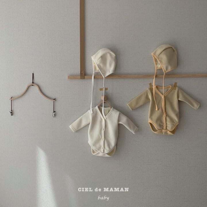 CIEL DE MAMAN - Korean Children Fashion - #Kfashion4kids - Minky Rib Bodysuit