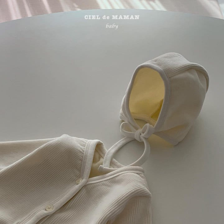 CIEL DE MAMAN - Korean Children Fashion - #Kfashion4kids - Minky Rib Bodysuit - 9