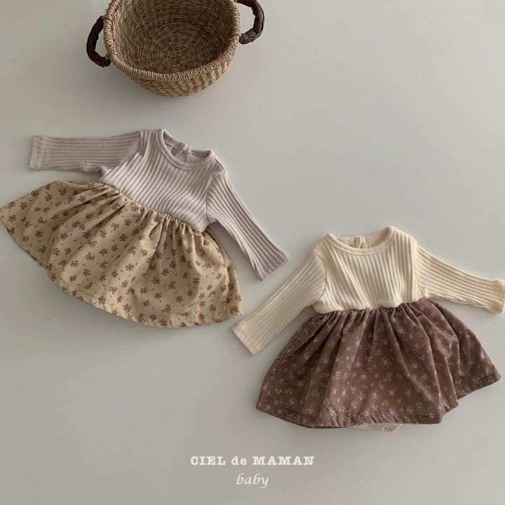 CIEL DE MAMAN - Korean Children Fashion - #Kfashion4kids - Roa One-piece Bodysuit