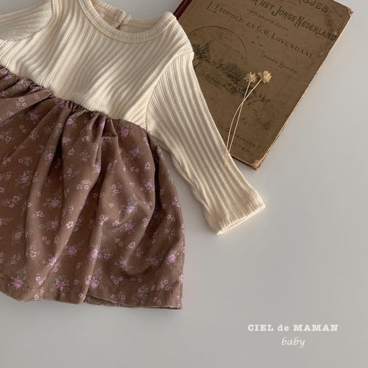 CIEL DE MAMAN - Korean Children Fashion - #Kfashion4kids - Roa One-piece Bodysuit - 10