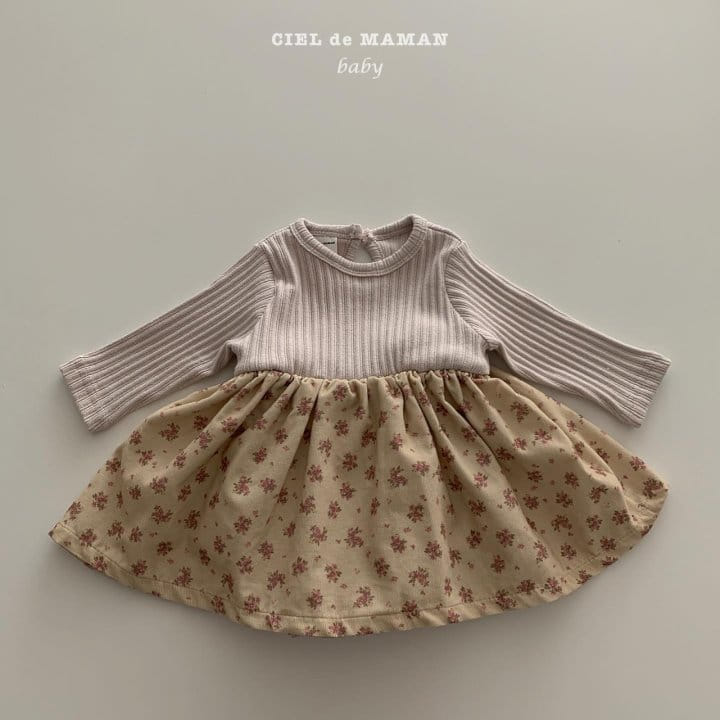 CIEL DE MAMAN - Korean Children Fashion - #Kfashion4kids - Roa One-piece Bodysuit - 2