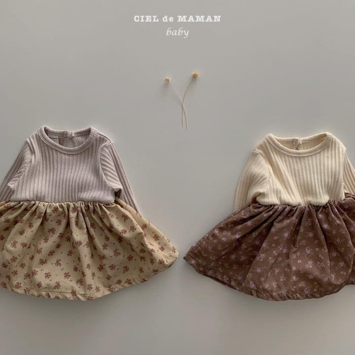 CIEL DE MAMAN - Korean Children Fashion - #Kfashion4kids - Roa One-piece Bodysuit - 6