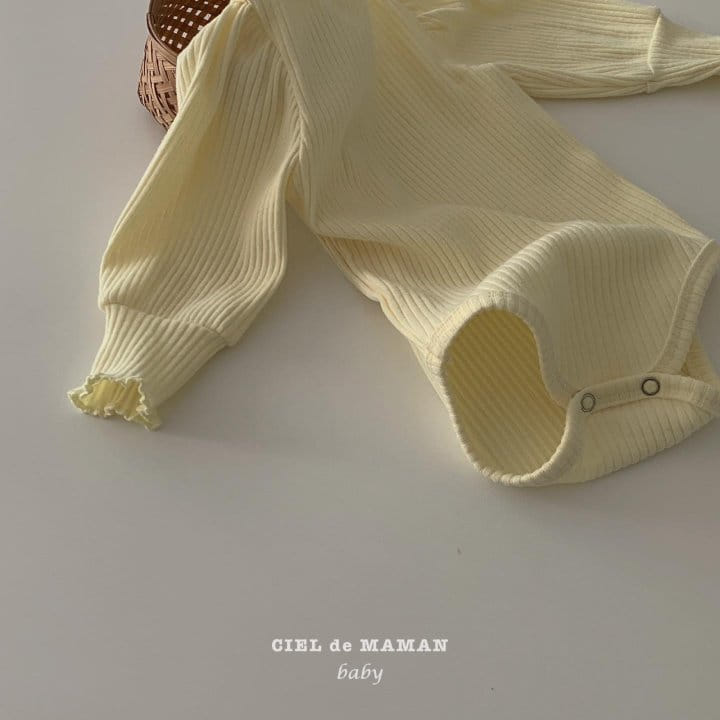 CIEL DE MAMAN - Korean Children Fashion - #Kfashion4kids - Shirring Princess Bodysuit - 3