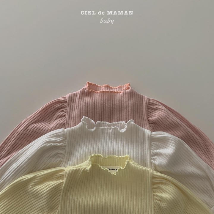 CIEL DE MAMAN - Korean Children Fashion - #Kfashion4kids - Shirring Princess Bodysuit - 4