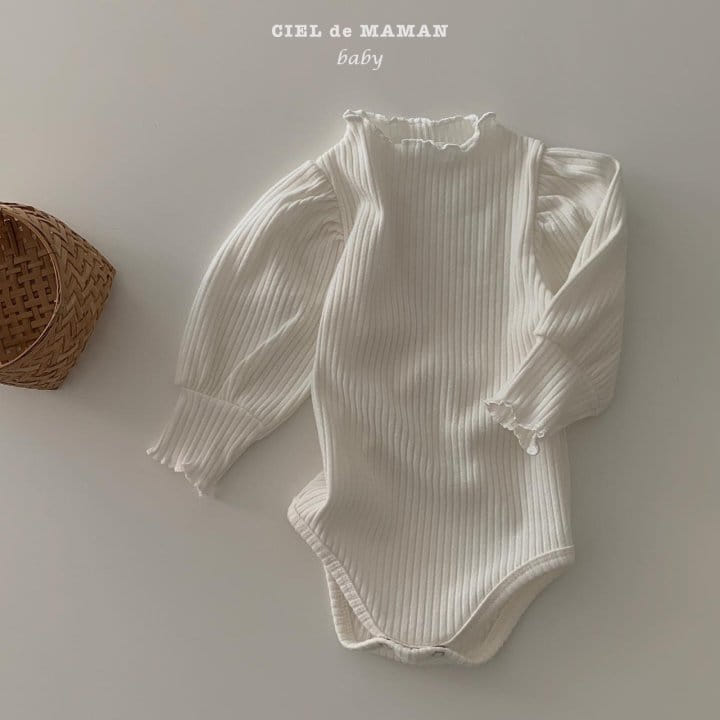 CIEL DE MAMAN - Korean Children Fashion - #Kfashion4kids - Shirring Princess Bodysuit - 7