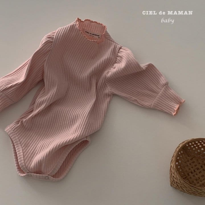 CIEL DE MAMAN - Korean Children Fashion - #Kfashion4kids - Shirring Princess Bodysuit - 9