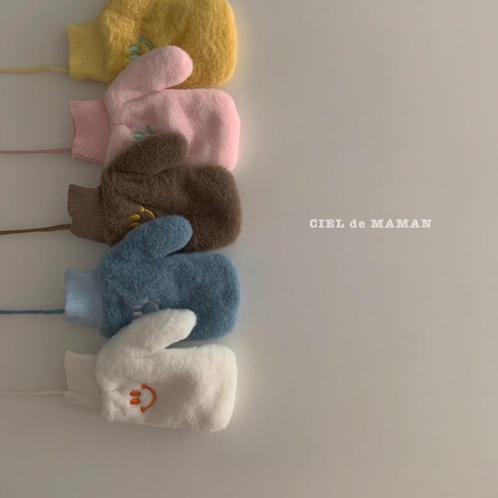 CIEL DE MAMAN - Korean Children Fashion - #Kfashion4kids - Smile Face Gloves