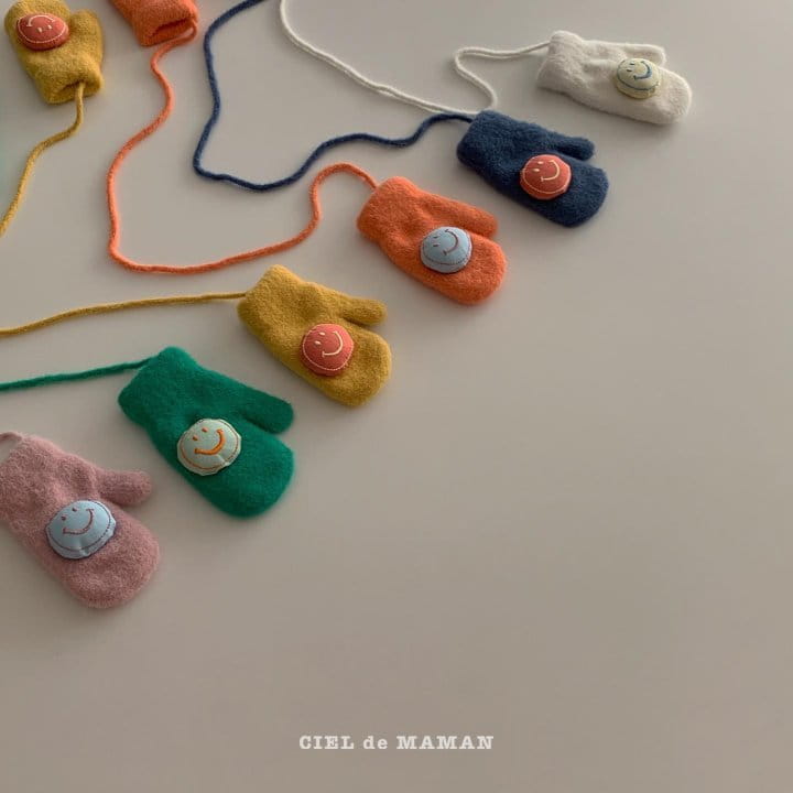 CIEL DE MAMAN - Korean Children Fashion - #Kfashion4kids - Smile Gloves - 3