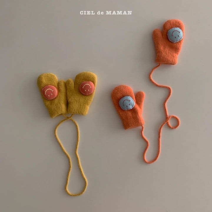 CIEL DE MAMAN - Korean Children Fashion - #Kfashion4kids - Smile Gloves - 4