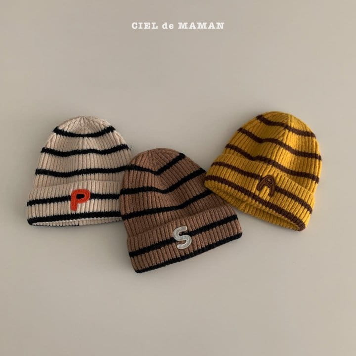 CIEL DE MAMAN - Korean Children Fashion - #Kfashion4kids - Stripes Beanie - 10