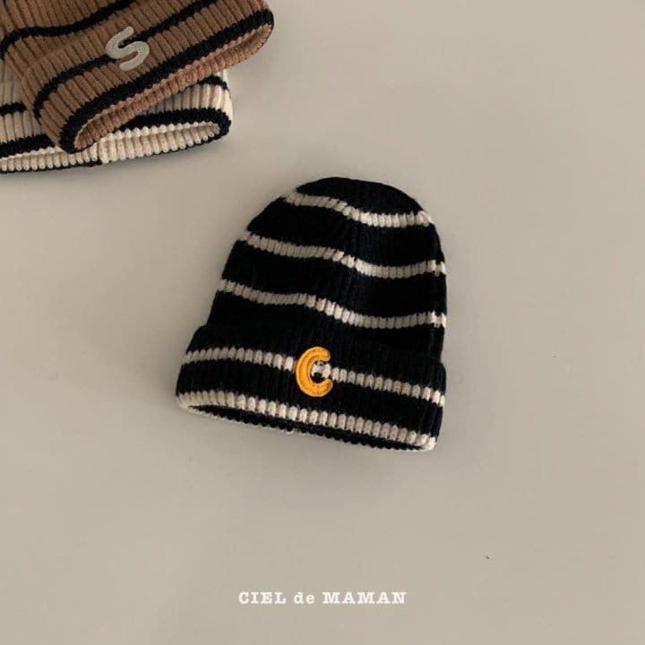 CIEL DE MAMAN - Korean Children Fashion - #Kfashion4kids - Stripes Beanie - 3