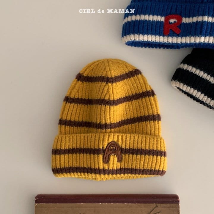 CIEL DE MAMAN - Korean Children Fashion - #Kfashion4kids - Stripes Beanie - 7
