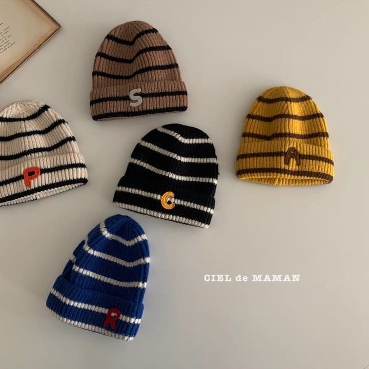 CIEL DE MAMAN - Korean Children Fashion - #Kfashion4kids - Stripes Beanie - 8