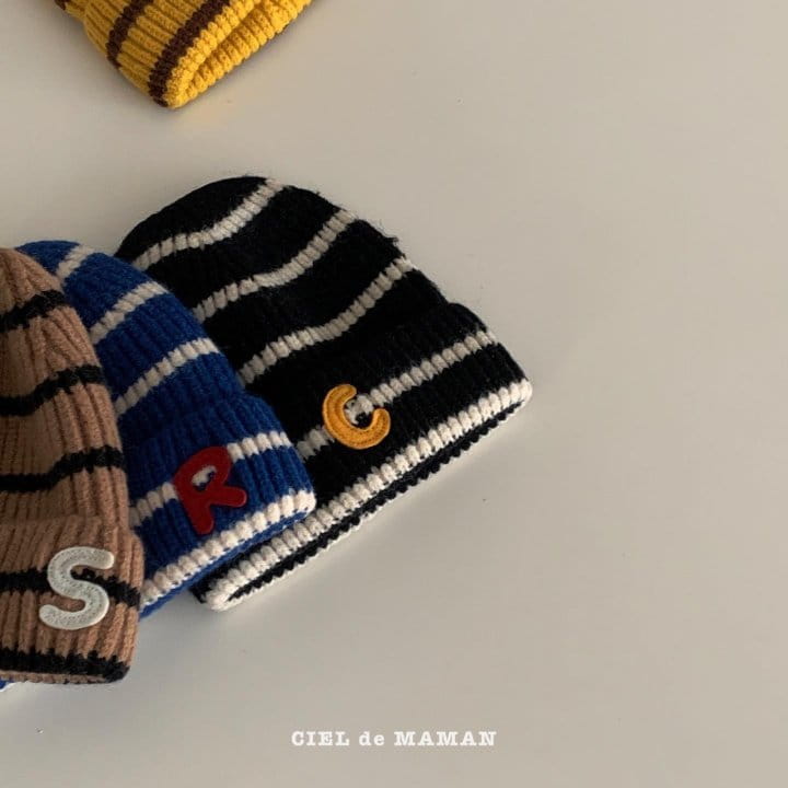 CIEL DE MAMAN - Korean Children Fashion - #Kfashion4kids - Stripes Beanie - 9