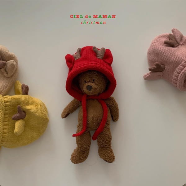 CIEL DE MAMAN - Korean Children Fashion - #Kfashion4kids - Dear Antler Bonnet
