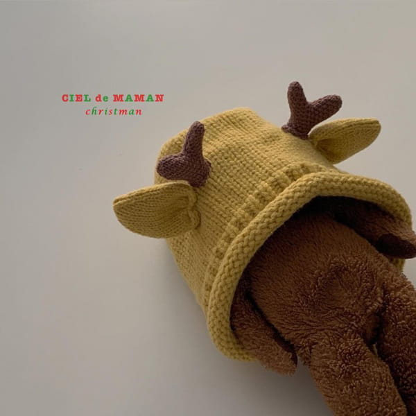 CIEL DE MAMAN - Korean Children Fashion - #Kfashion4kids - Dear Antler Bonnet - 10