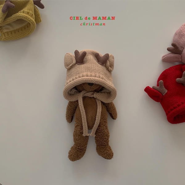 CIEL DE MAMAN - Korean Children Fashion - #Kfashion4kids - Dear Antler Bonnet - 4