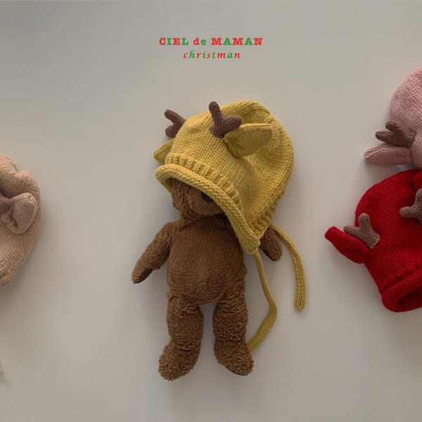 CIEL DE MAMAN - Korean Children Fashion - #Kfashion4kids - Dear Antler Bonnet - 5