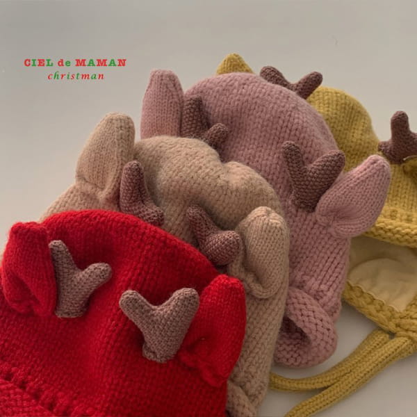 CIEL DE MAMAN - Korean Children Fashion - #Kfashion4kids - Dear Antler Bonnet - 6